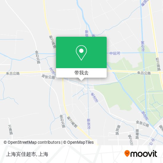 上海宾佳超市地图