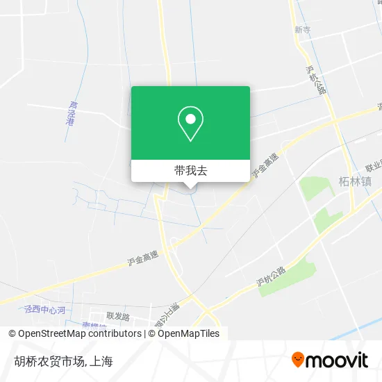 胡桥农贸市场地图