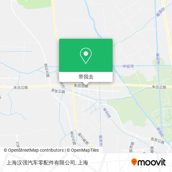上海汉强汽车零配件有限公司地图