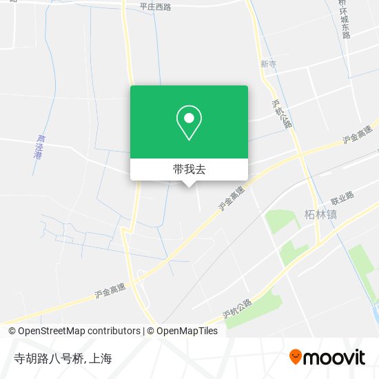 寺胡路八号桥地图