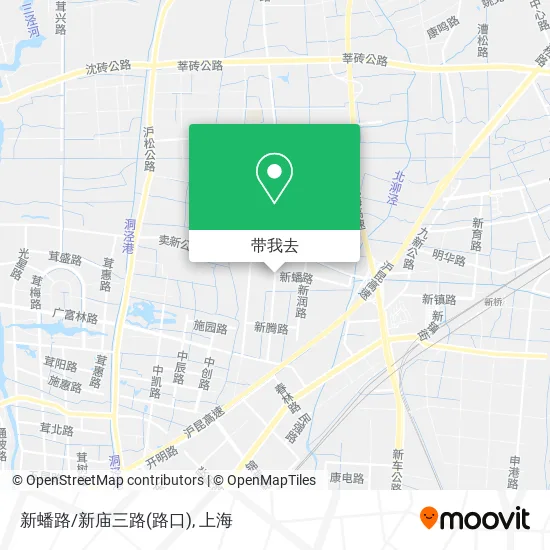 新蟠路/新庙三路(路口)地图
