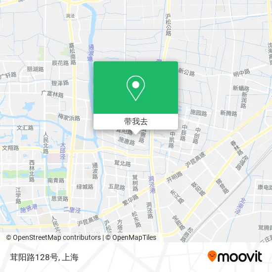 茸阳路128号地图