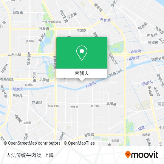 古法传统牛肉汤地图
