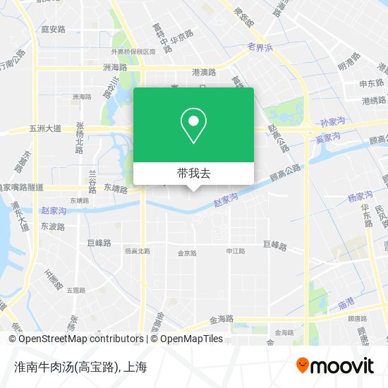 淮南牛肉汤(高宝路)地图