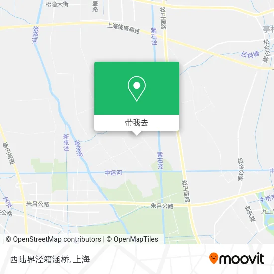 西陆界泾箱涵桥地图
