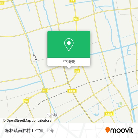 柘林镇南胜村卫生室地图
