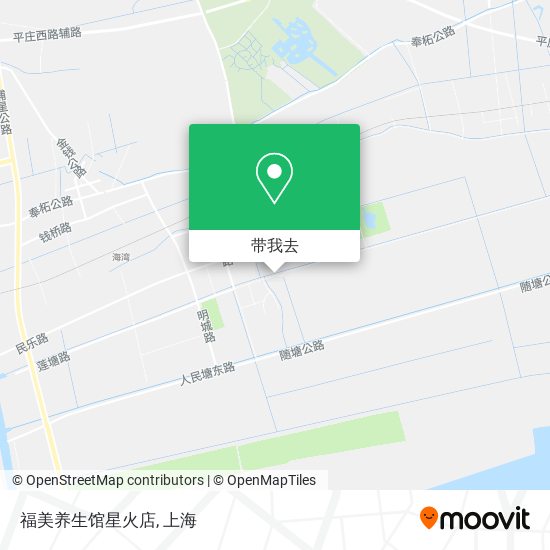 福美养生馆星火店地图