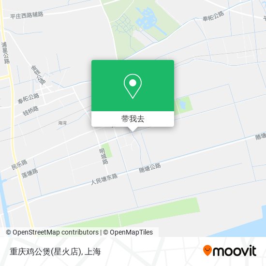 重庆鸡公煲(星火店)地图