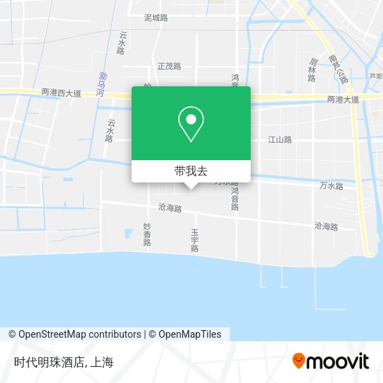 时代明珠酒店地图