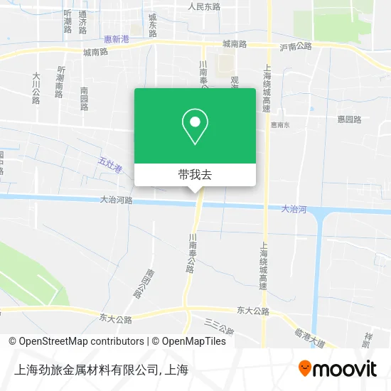 上海劲旅金属材料有限公司地图