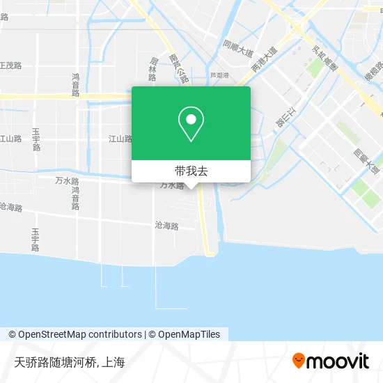 天骄路随塘河桥地图