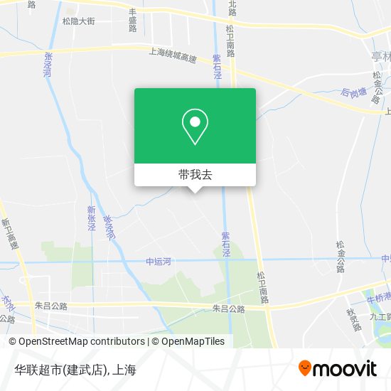 华联超市(建武店)地图