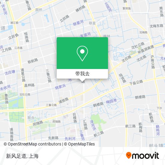 新风足道地图