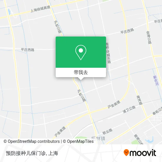 预防接种儿保门诊地图