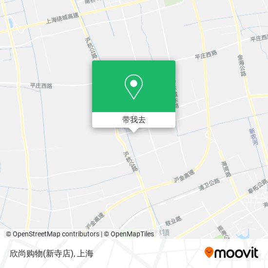 欣尚购物(新寺店)地图