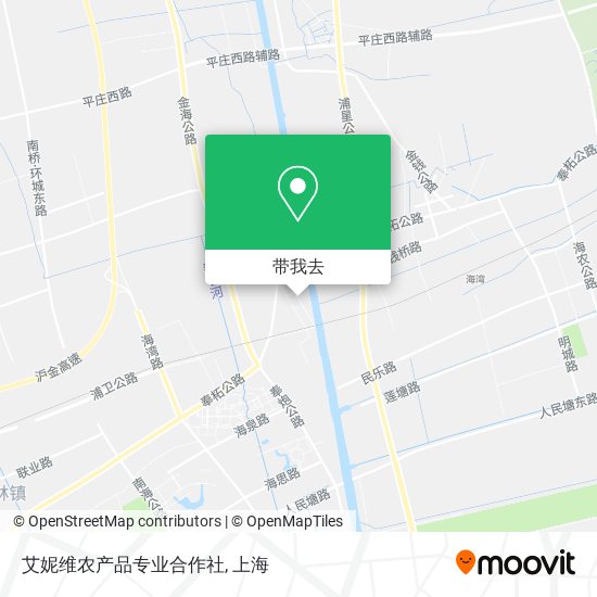 艾妮维农产品专业合作社地图