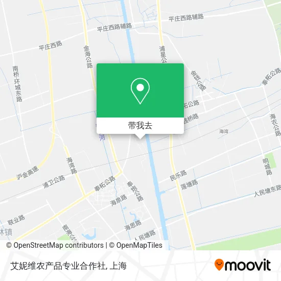艾妮维农产品专业合作社地图
