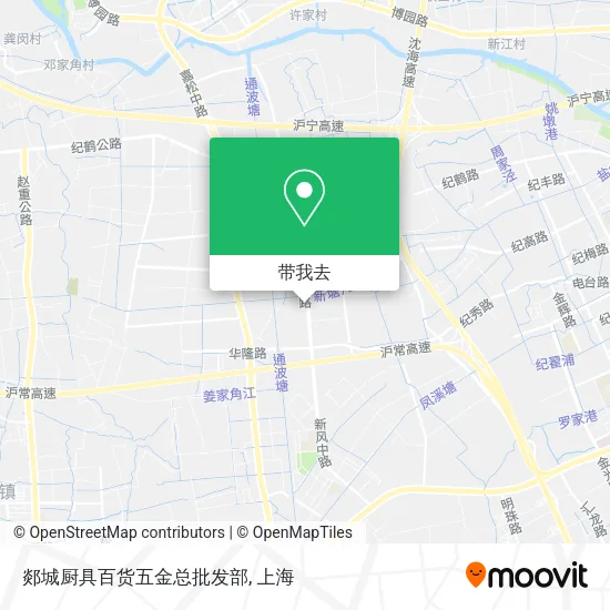 郯城厨具百货五金总批发部地图