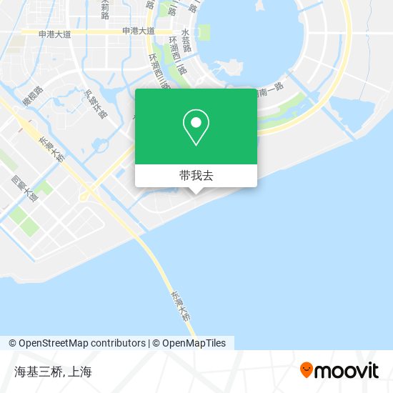 海基三桥地图