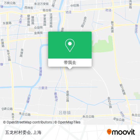 五龙村村委会地图
