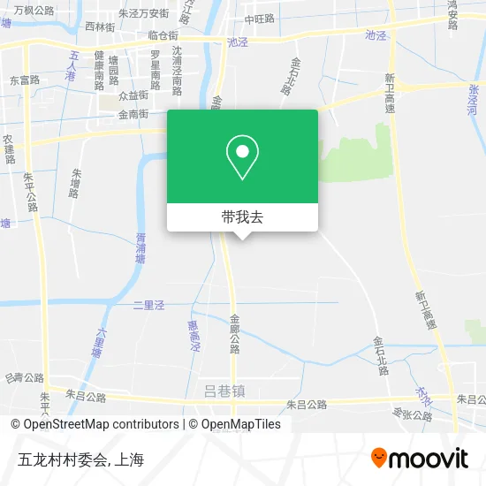 五龙村村委会地图