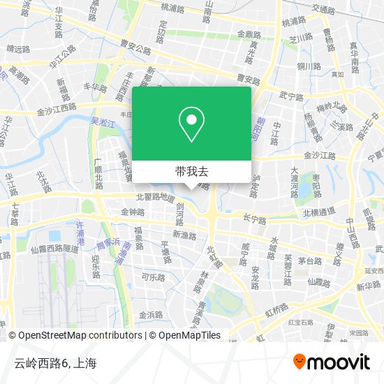 云岭西路6地图