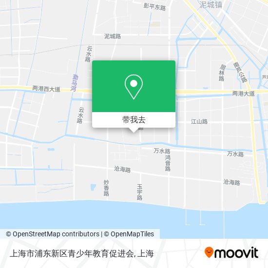 上海市浦东新区青少年教育促进会地图