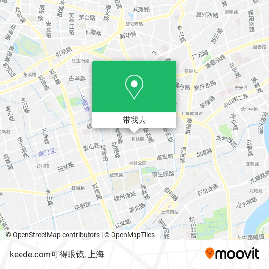 keede.com可得眼镜地图
