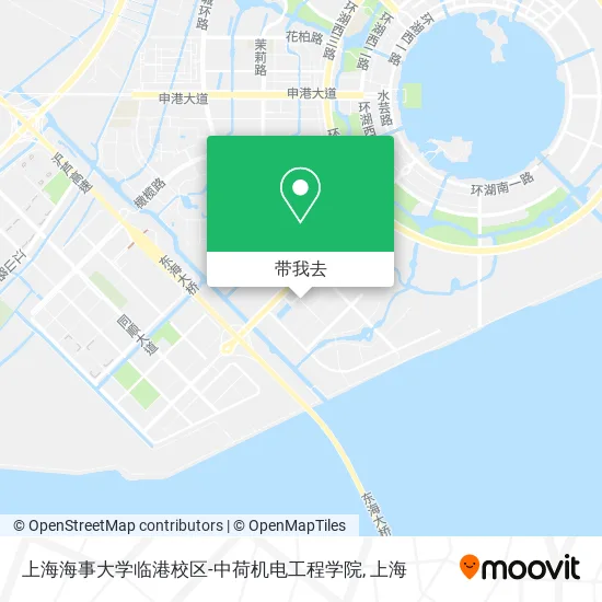 上海海事大学临港校区-中荷机电工程学院地图