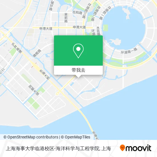 上海海事大学临港校区-海洋科学与工程学院地图