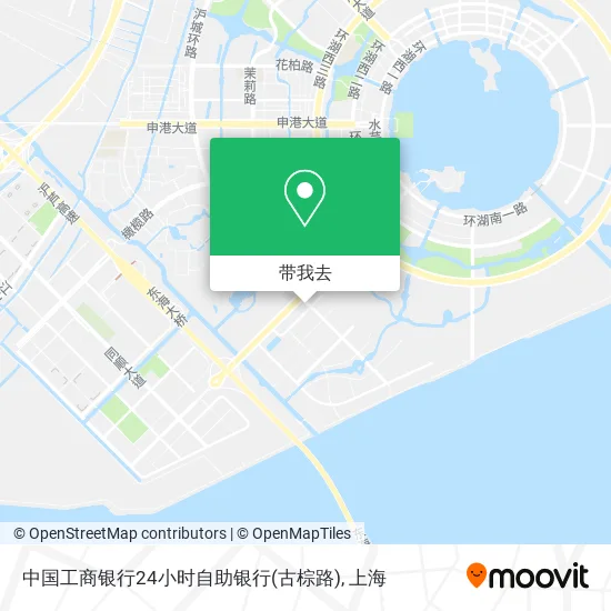 中国工商银行24小时自助银行(古棕路)地图