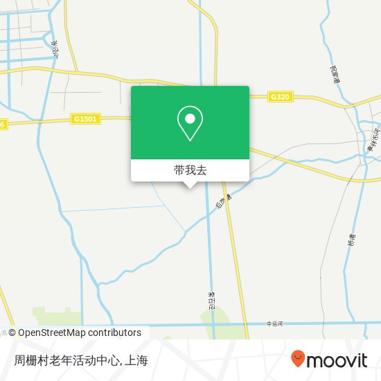 周栅村老年活动中心地图