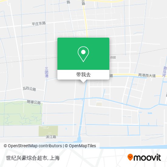 世纪兴豪综合超市地图