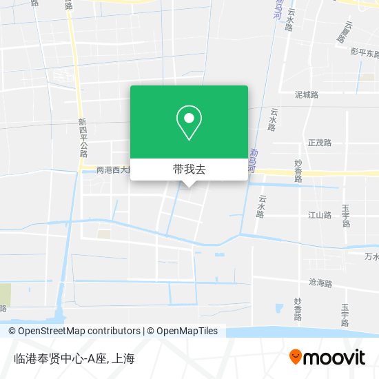 临港奉贤中心-A座地图