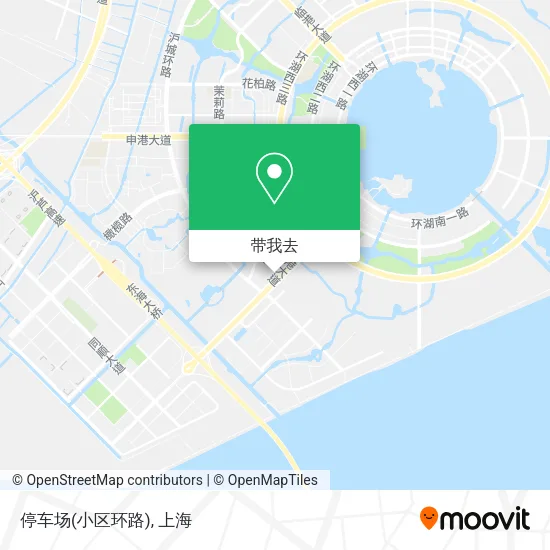 停车场(小区环路)地图