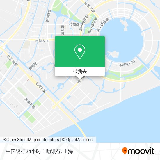 中国银行24小时自助银行地图