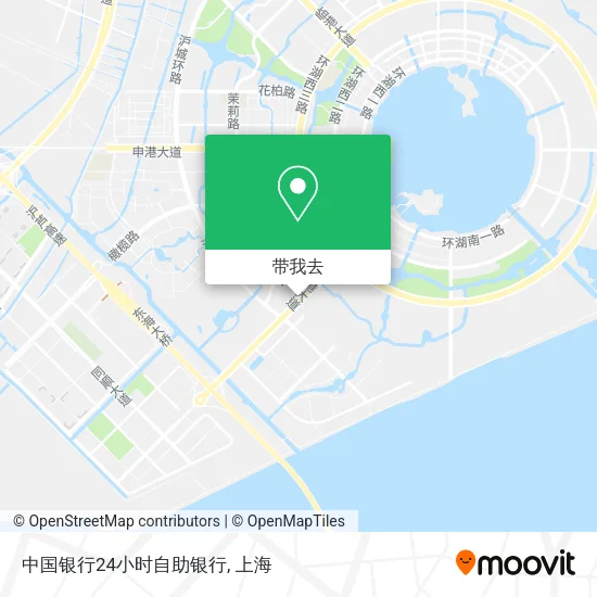 中国银行24小时自助银行地图