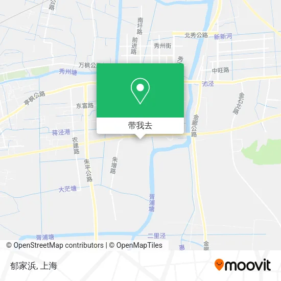 郁家浜地图