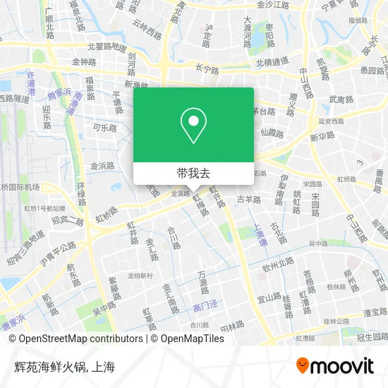 辉苑海鲜火锅地图