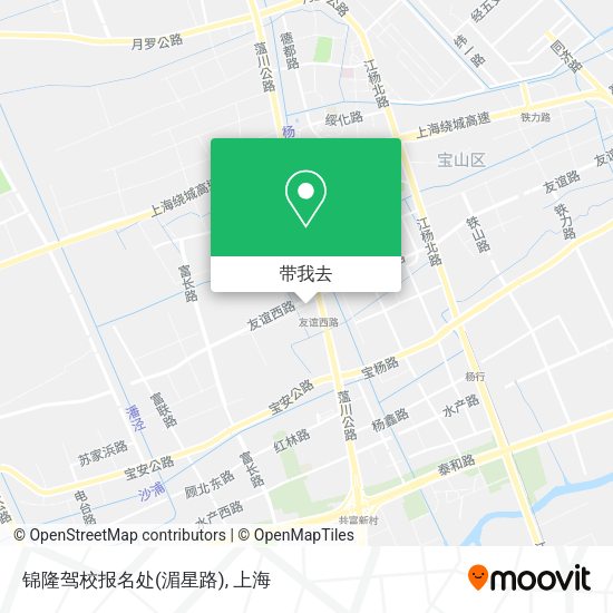 锦隆驾校报名处(湄星路)地图