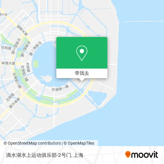 滴水湖水上运动俱乐部-2号门地图