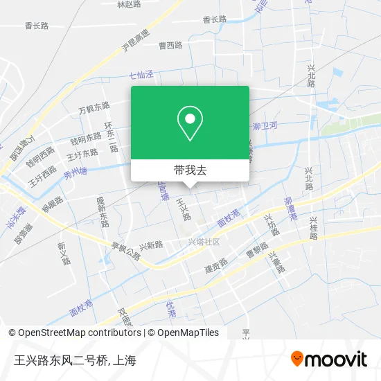王兴路东风二号桥地图