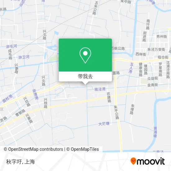 秋字圩地图