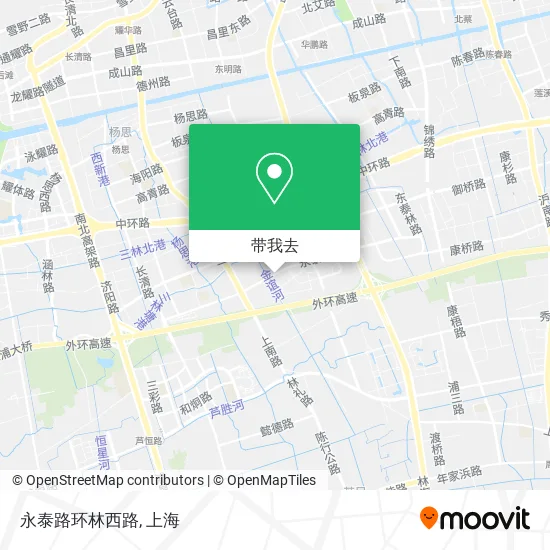 永泰路环林西路地图