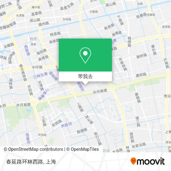 春延路环林西路地图
