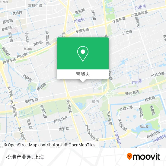 松港产业园地图