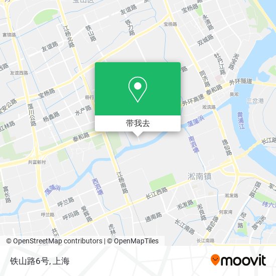 铁山路6号地图