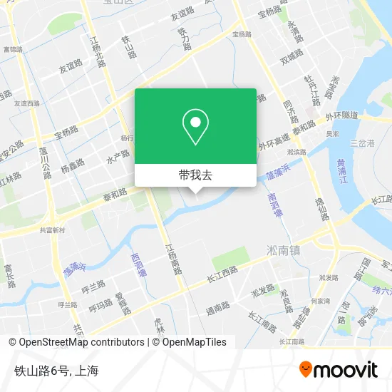 铁山路6号地图