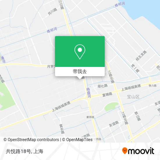 共悦路18号地图