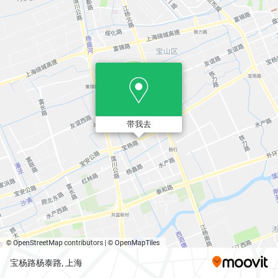 宝杨路杨泰路地图